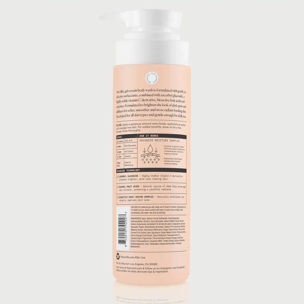 the-brightener-vitamin-c-brightening-body-wash-g7 NATR-The-Brightener-Body-Wash_back.webp