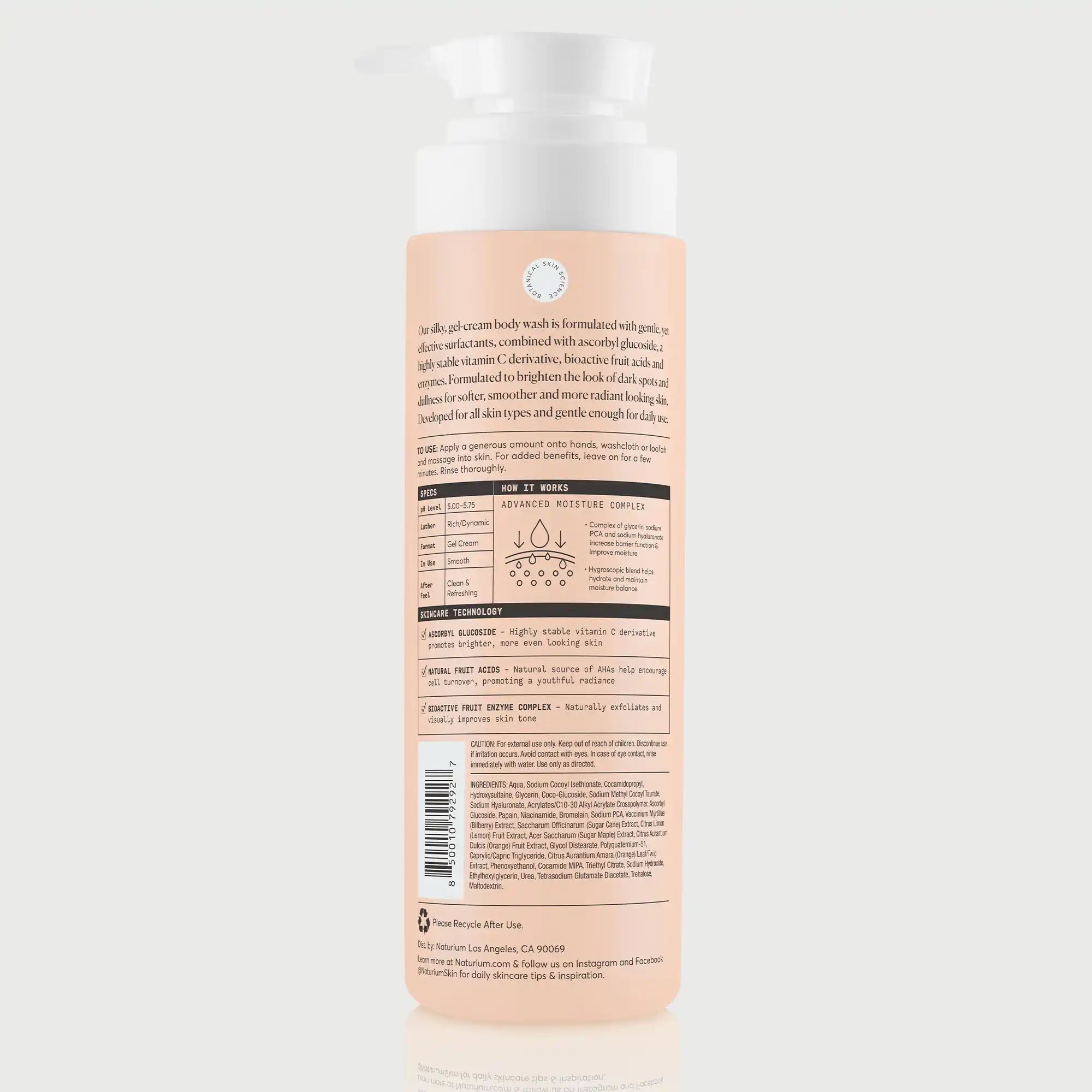 the-brightener-vitamin-c-brightening-body-wash-g7 NATR-The-Brightener-Body-Wash_back.webp