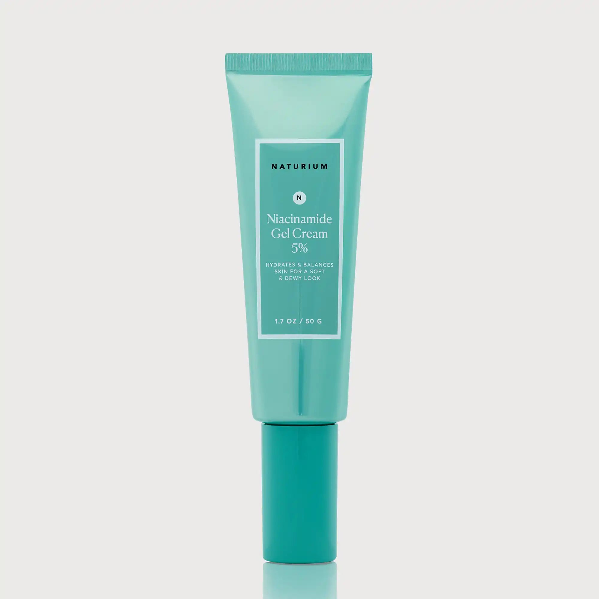 niacinamide-gel-cream-5-u0 NATR_NiaGelCream_tube_front_CapOn_bonebkgd.webp